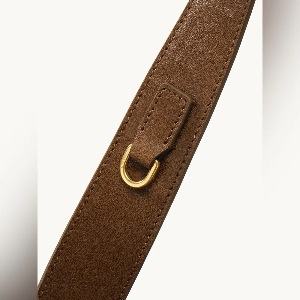 Small Gather Bag Set - Ochre Suede - Picture 8 of 13